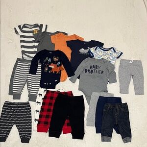 Baby Boy | 3-6 Month Gerber & Carter’s Lot
